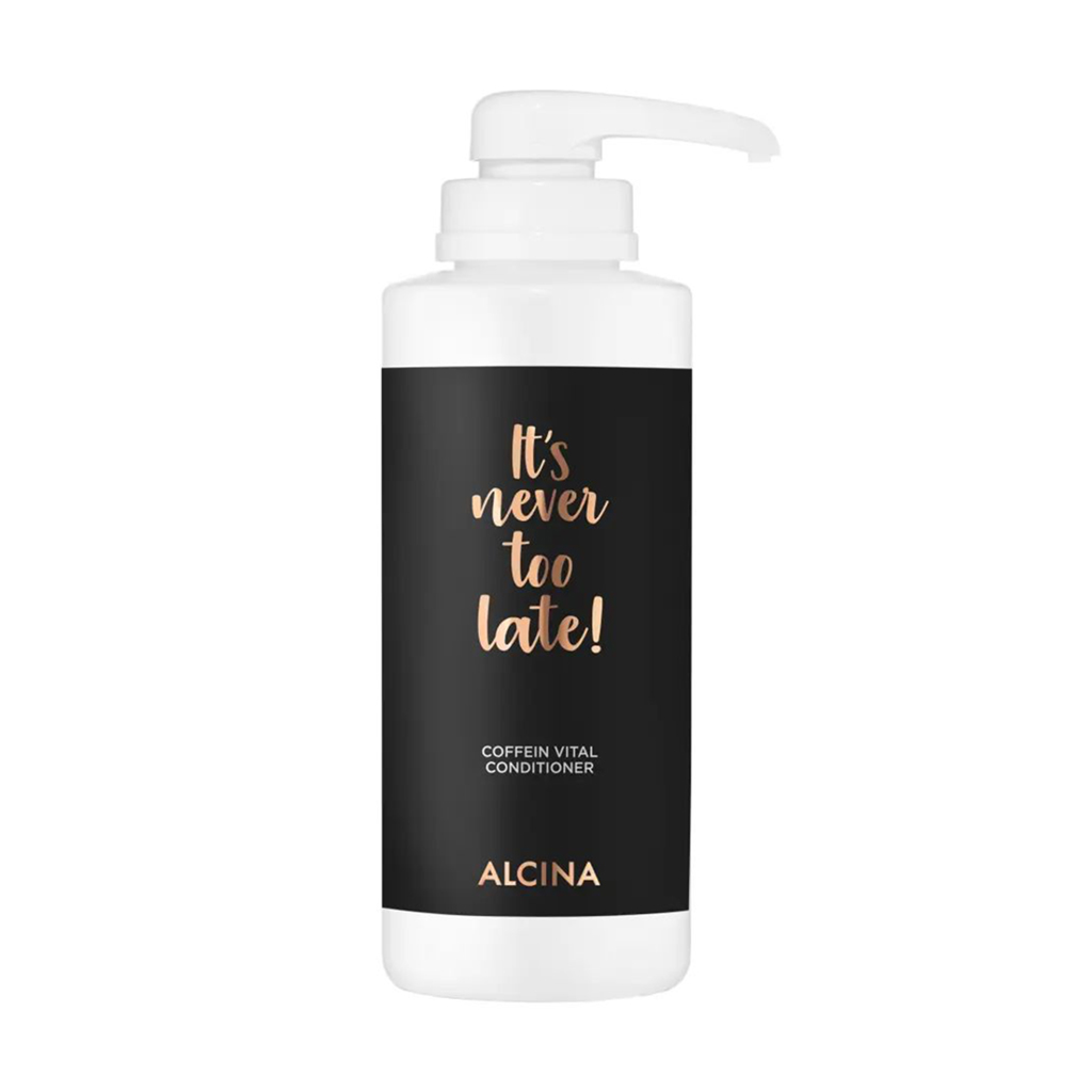 Кофеїновий вітамінізований кондиціонер для волосся Alcina It's Never Too Late Coffein Vital Conditioner, 500 мл