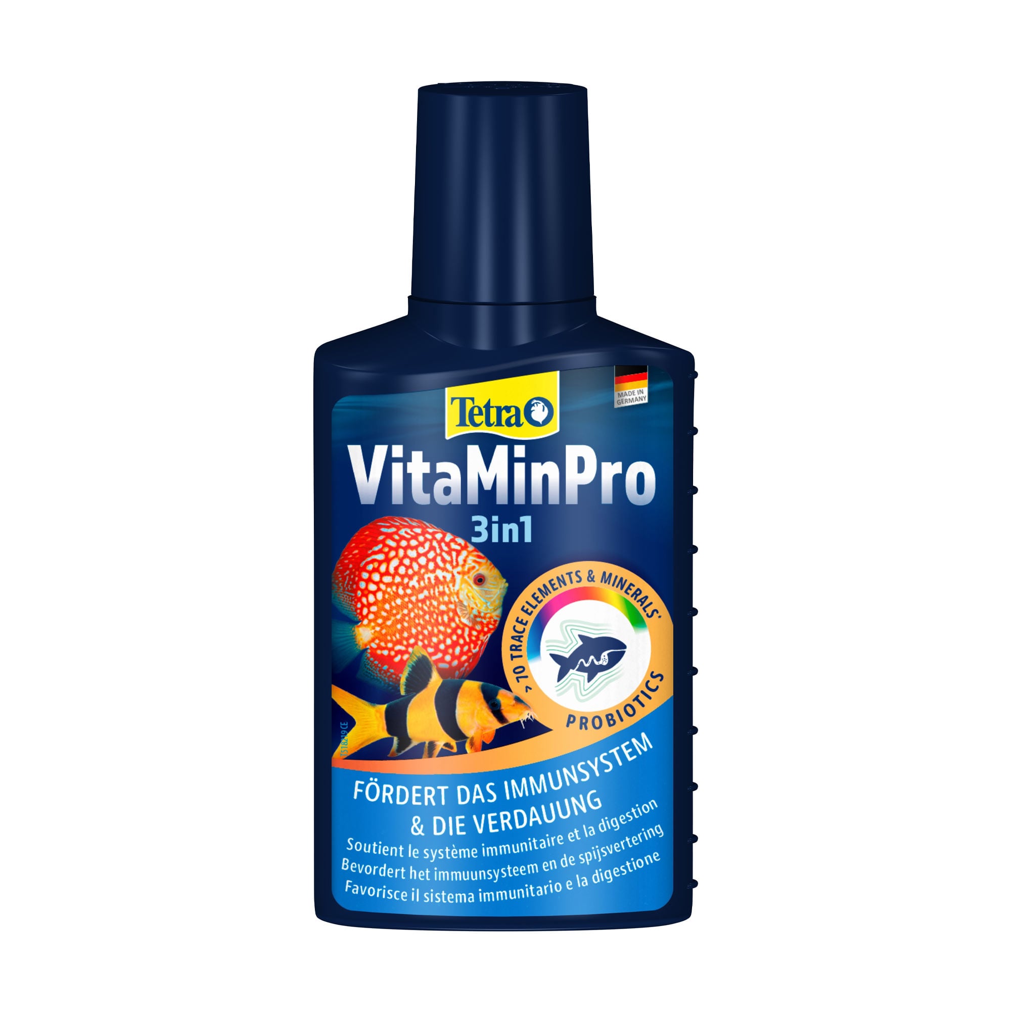 Вітамінізований кондиціонер для акваріума Tetra VitaMinPro 3 in 1, 100 мл